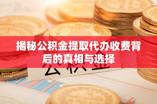 禹州揭秘公积金提取代办收费背后的真相与选择