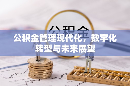 禹州公积金管理现代化，数字化转型与未来展望