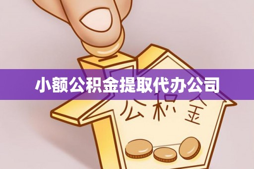 禹州小额公积金提取代办公司