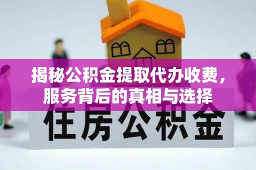 禹州揭秘公积金提取代办收费，服务背后的真相与选择
