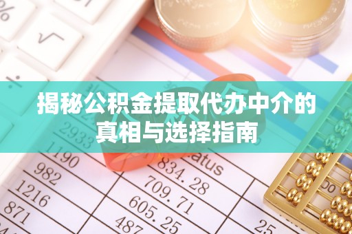 禹州揭秘公积金提取代办中介的真相与选择指南
