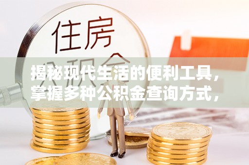 禹州揭秘现代生活的便利工具，掌握多种公积金查询方式，让财富管理更轻松
