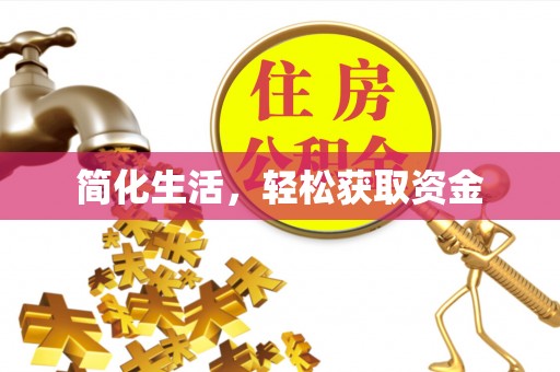 禹州简化生活，轻松获取资金