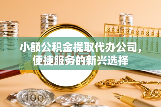 禹州小额公积金提取代办公司，便捷服务的新兴选择