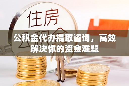 禹州公积金代办提取咨询，高效解决你的资金难题